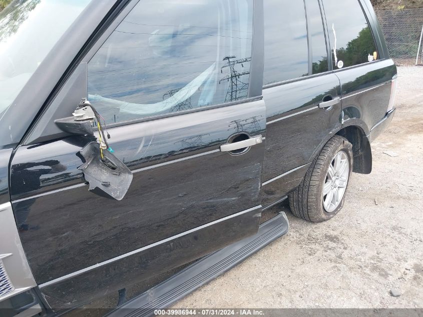 2007 Land Rover Range Rover Hse VIN: SALMF15427A247342 Lot: 39986944