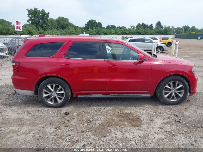 2014 Dodge Durango R/T VIN: 1C4SDJCT9EC278815 Lot: 39986955
