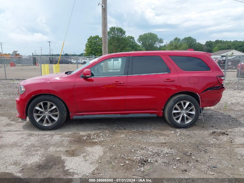 2014 Dodge Durango R/T VIN: 1C4SDJCT9EC278815 Lot: 39986955