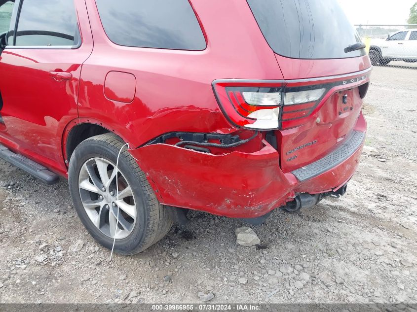 2014 Dodge Durango R/T VIN: 1C4SDJCT9EC278815 Lot: 39986955