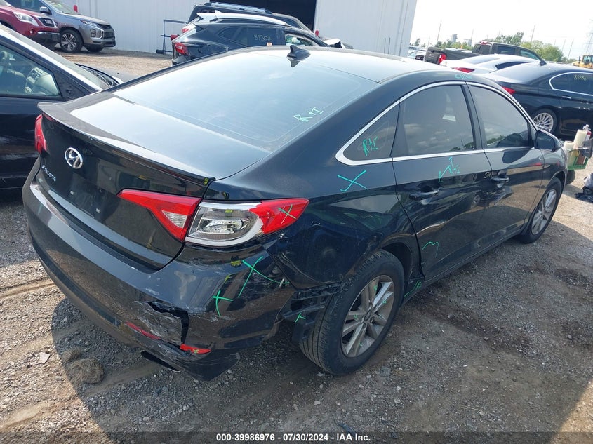 VIN 5NPE24AF7HH519264 2017 HYUNDAI SONATA SE