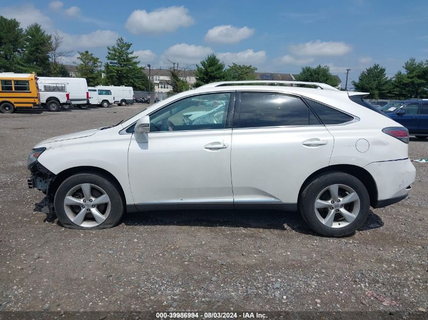 2013 Lexus Rx 350 VIN: 2T2BK1BA9DC211283 Lot: 39986994