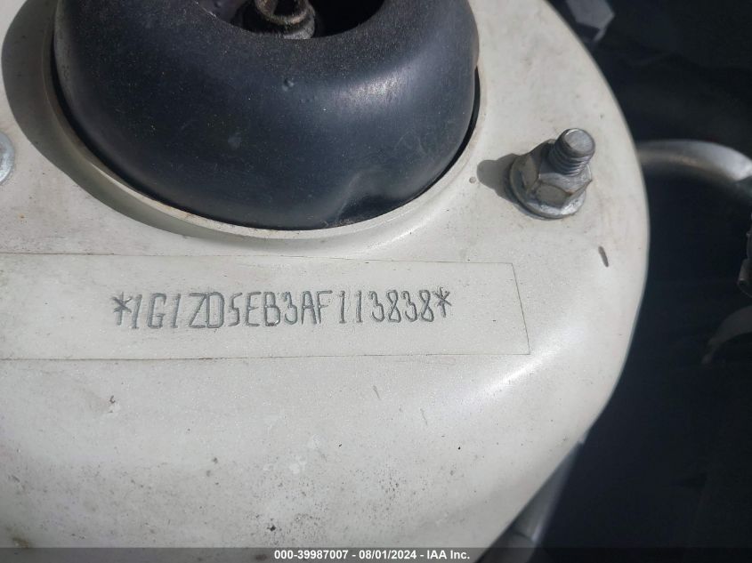 2010 Chevrolet Malibu Lt VIN: 1G1ZD5EB3AF113838 Lot: 39987007