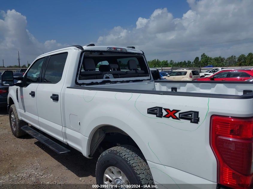 2022 Ford F250 Super Duty VIN: 1FT7W2B68NEG36444 Lot: 39987016