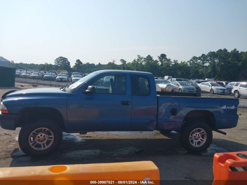 2003 Dodge Dakota Sport VIN: 1D7HG32N63S338123 Lot: 39987021