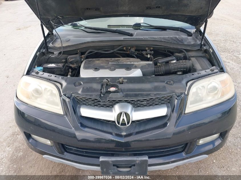 2005 Acura Mdx Touring VIN: 2HNYD186558551005 Lot: 39987036