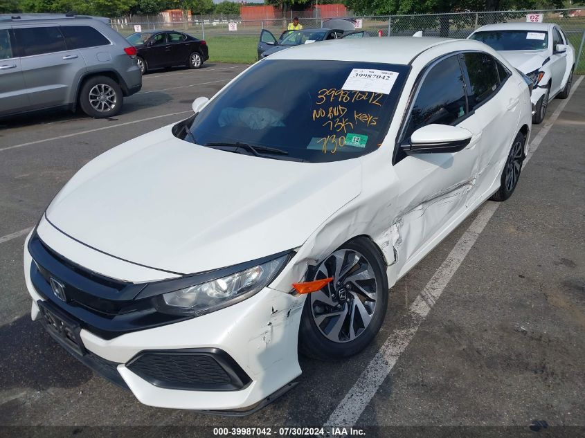 2018 Honda Civic Lx VIN: SHHFK7H25JU421605 Lot: 39987042