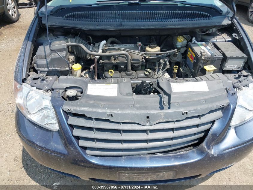 2007 Chrysler Town & Country Lx VIN: 2A4GP44R17R301574 Lot: 39987056