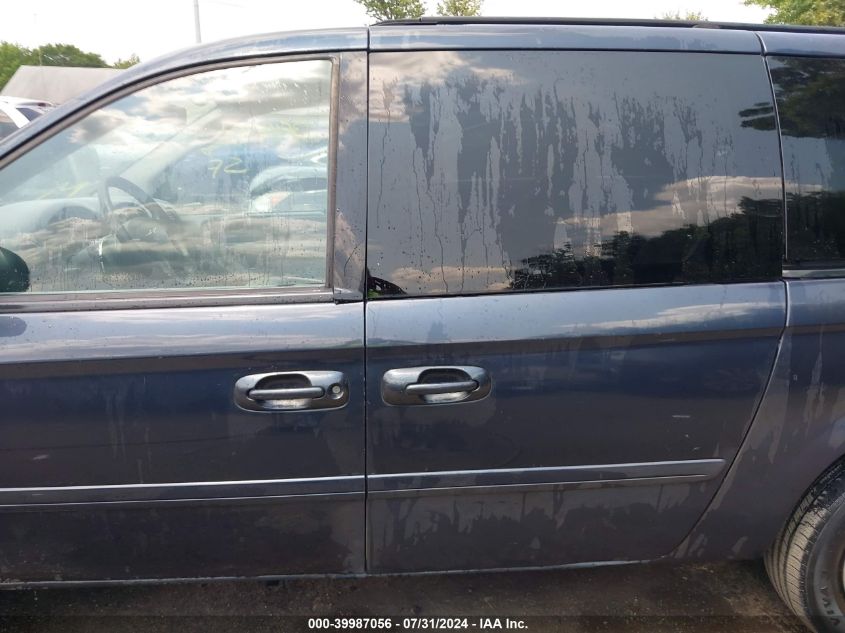 2007 Chrysler Town & Country Lx VIN: 2A4GP44R17R301574 Lot: 39987056