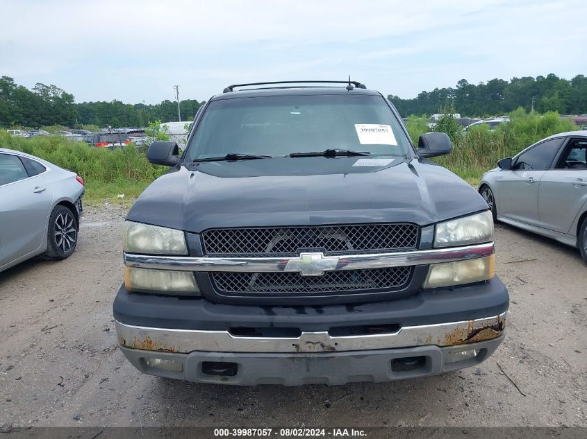 2003 Chevrolet Avalanche K1500 VIN: 3GNEK13T63G228152 Lot: 39987057