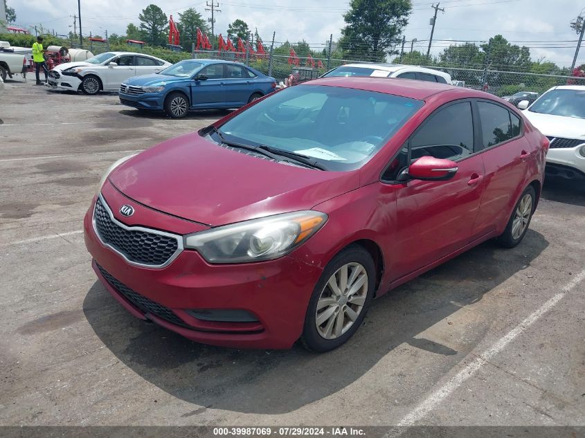 KNAFX4A60G5462035 | 2016 KIA FORTE