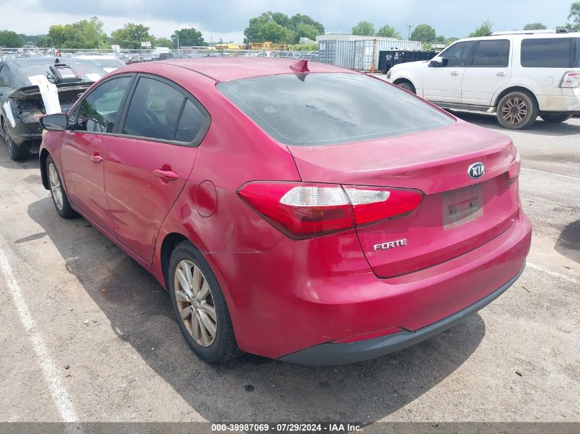 KNAFX4A60G5462035 | 2016 KIA FORTE