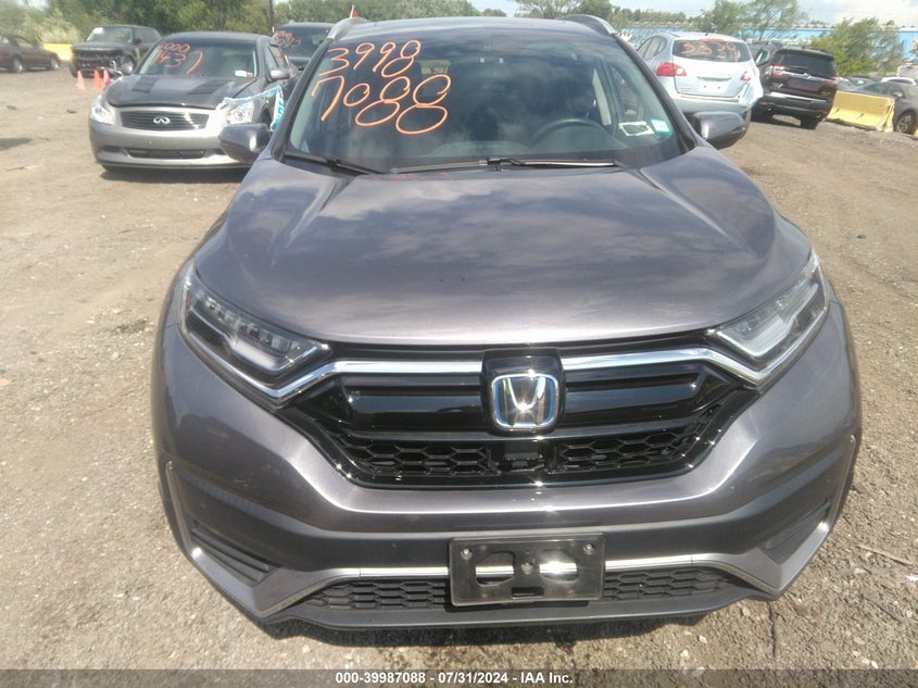 2021 Honda Cr-V Hybrid Touring VIN: 7FART6H99ME025186 Lot: 39987088