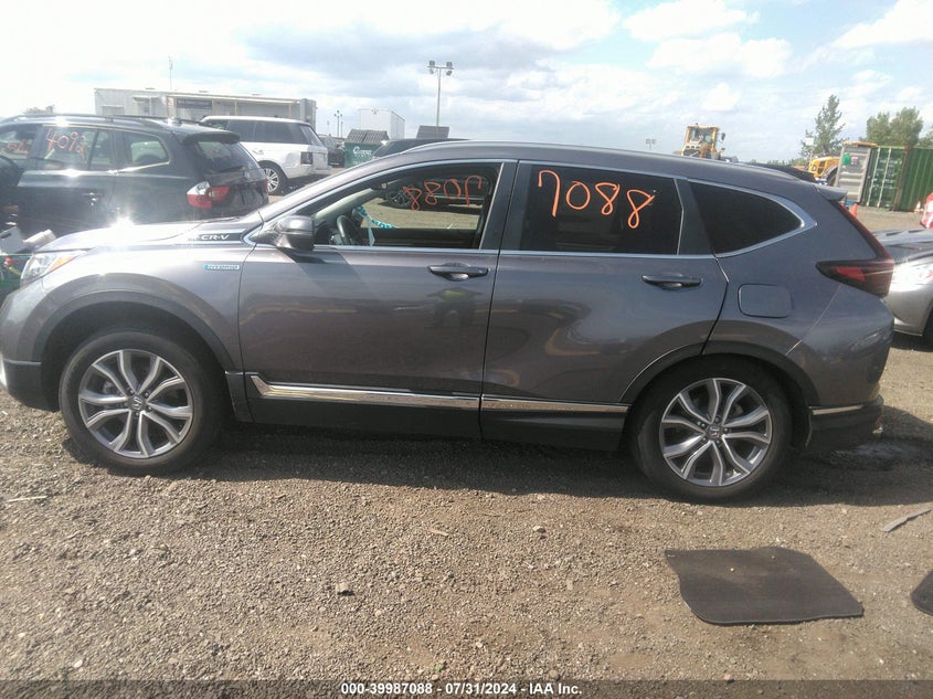 2021 Honda Cr-V Hybrid Touring VIN: 7FART6H99ME025186 Lot: 39987088