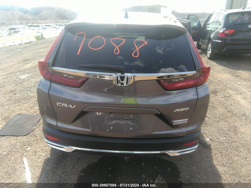 2021 Honda Cr-V Hybrid Touring VIN: 7FART6H99ME025186 Lot: 39987088