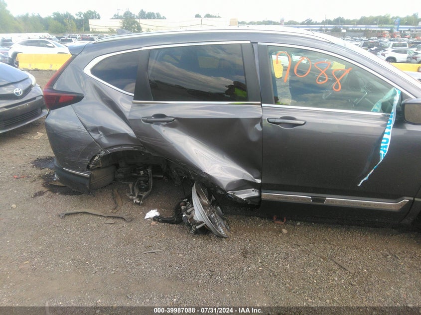 2021 Honda Cr-V Hybrid Touring VIN: 7FART6H99ME025186 Lot: 39987088