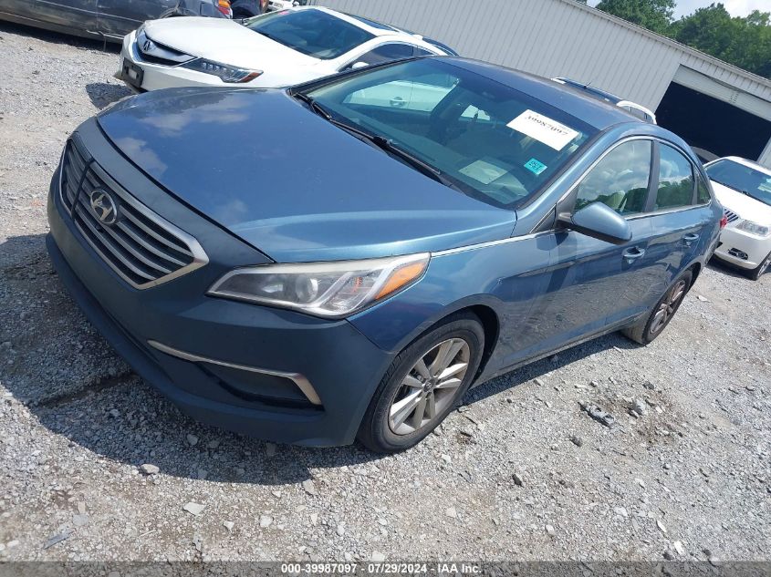 5NPE24AF5GH398765 | 2016 HYUNDAI SONATA