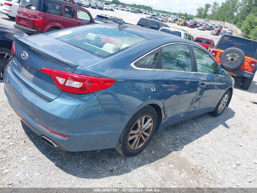 5NPE24AF5GH398765 | 2016 HYUNDAI SONATA