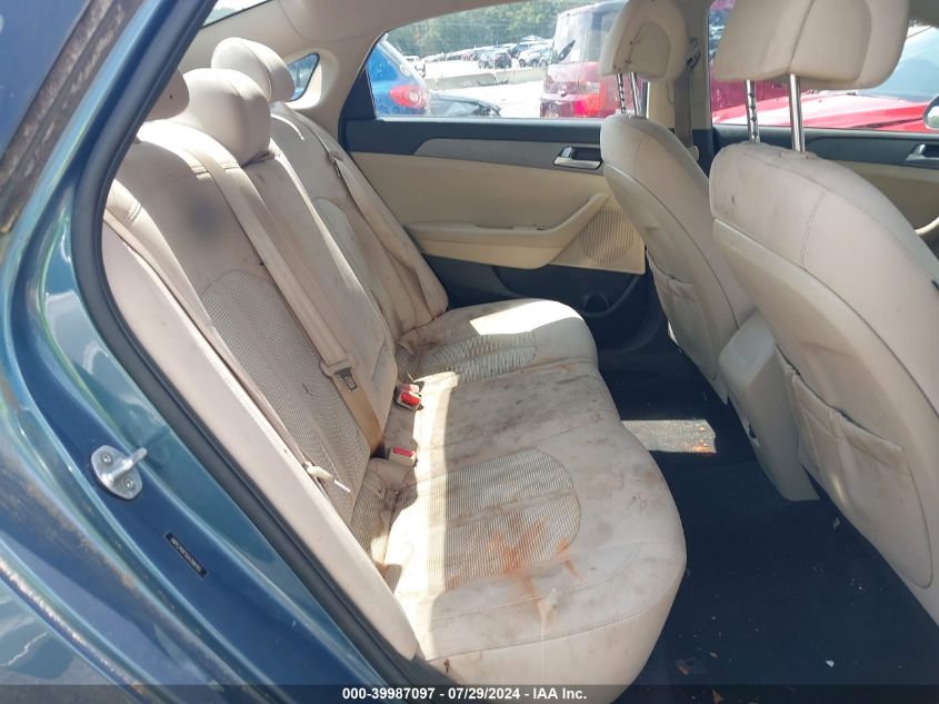 2016 Hyundai Sonata VIN: 5NPE24AF5GH398765 Lot: 39987097