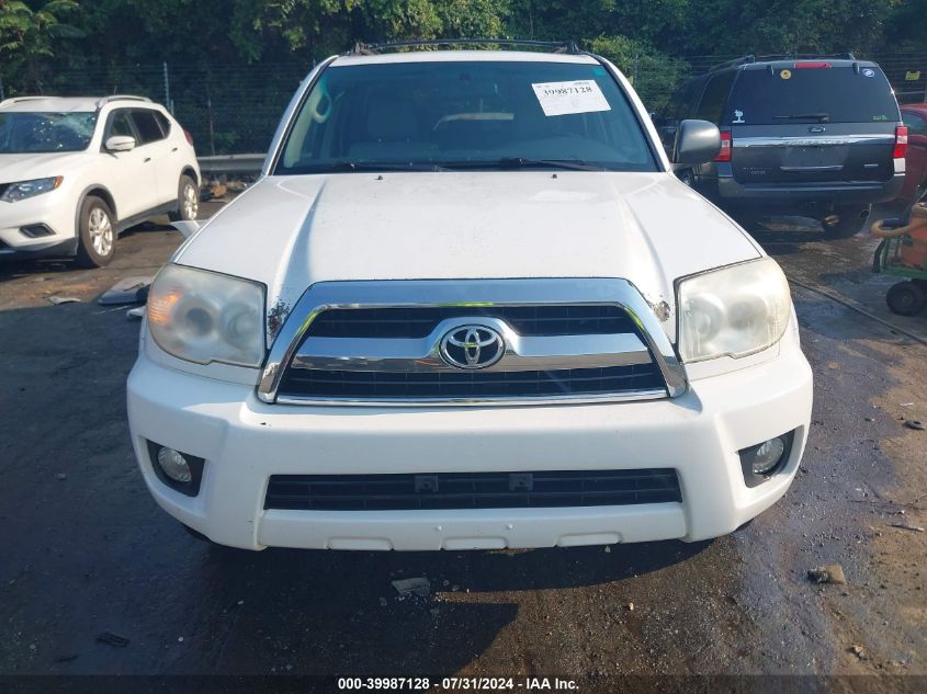 2007 Toyota 4Runner Sport V6/Sr5 V6 VIN: JTEBU14R270125860 Lot: 39987128