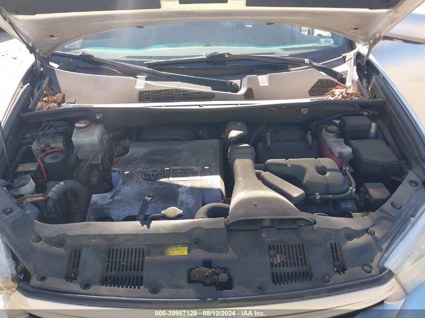 2011 Toyota Highlander Hybrid Limited V6 VIN: JTEDC3EH5B2002323 Lot: 39987129