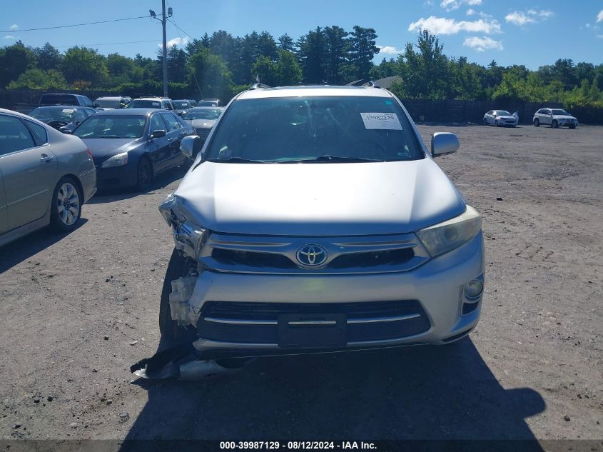 2011 Toyota Highlander Hybrid Limited V6 VIN: JTEDC3EH5B2002323 Lot: 39987129