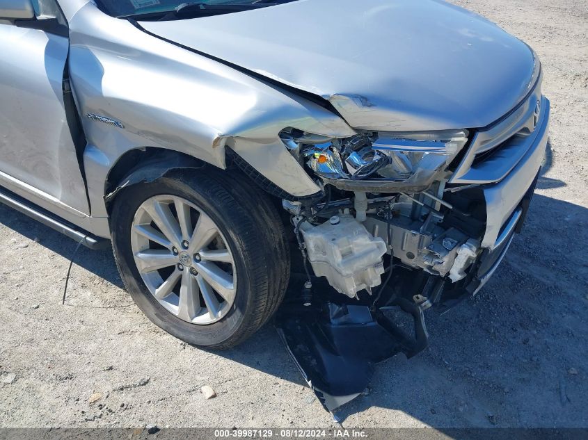 2011 Toyota Highlander Hybrid Limited V6 VIN: JTEDC3EH5B2002323 Lot: 39987129