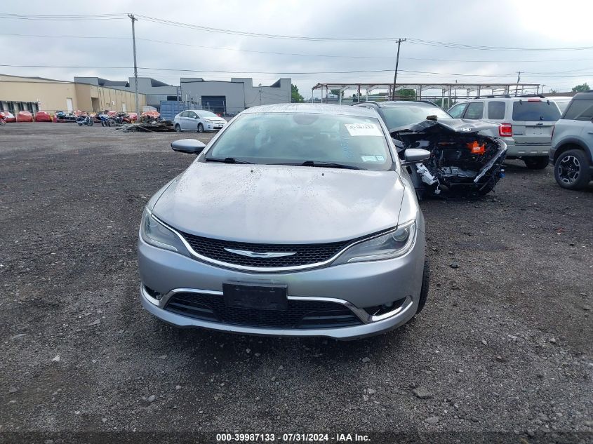 2015 Chrysler 200 C VIN: 1C3CCCEG1FN556927 Lot: 39987133