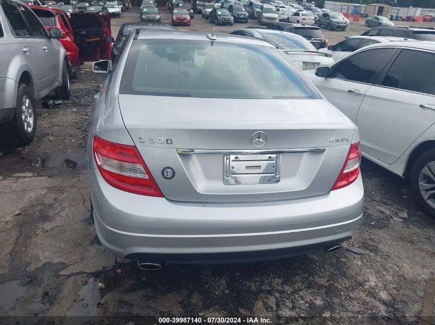 2010 Mercedes-Benz C 300 Luxury 4Matic/Sport 4Matic VIN: WDDGF8BB0AR089386 Lot: 39987140