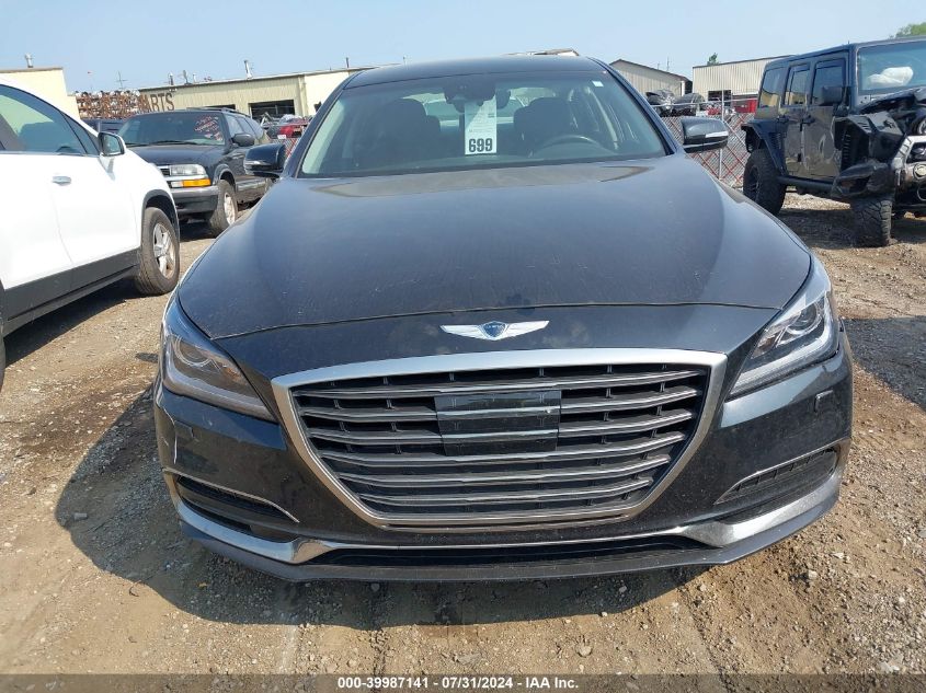 KMHGN4JE2KU289990 2019 Genesis G80 3.8