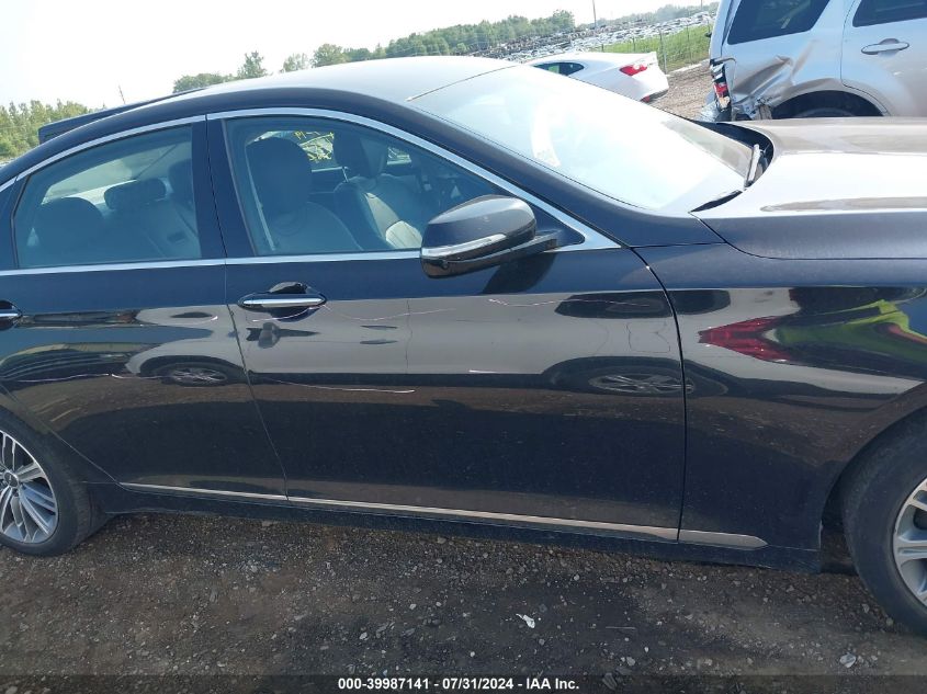 2019 Genesis G80 3.8 VIN: KMHGN4JE2KU289990 Lot: 39987141