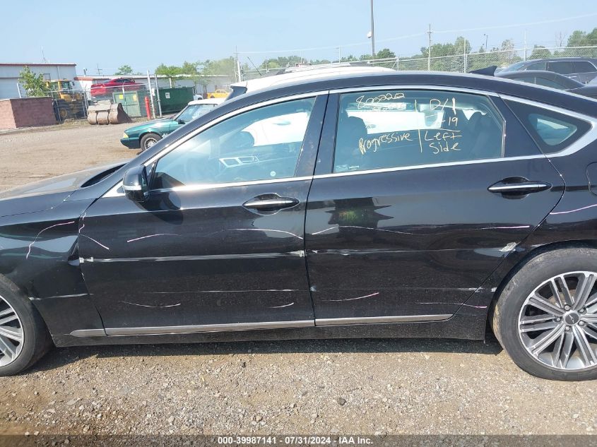 2019 Genesis G80 3.8 VIN: KMHGN4JE2KU289990 Lot: 39987141