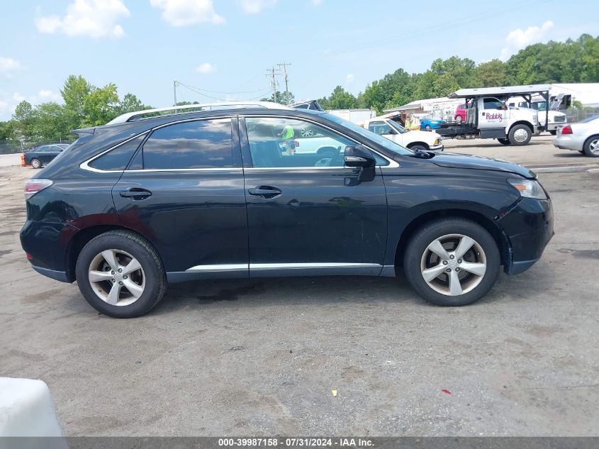 2013 Lexus Rx 350 VIN: 2T2ZK1BA6DC097726 Lot: 39987158