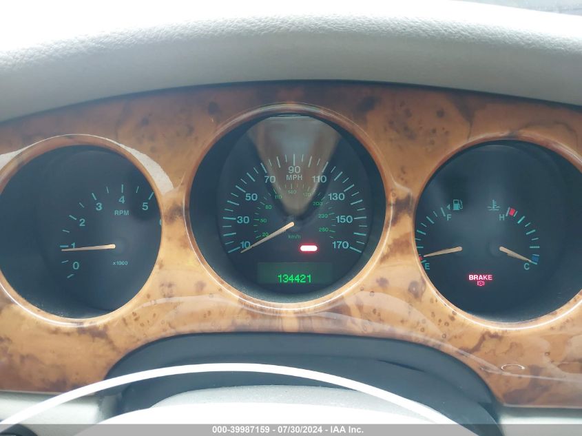 1999 Jaguar Xj8 VIN: SAJHX1048XC856535 Lot: 39987159