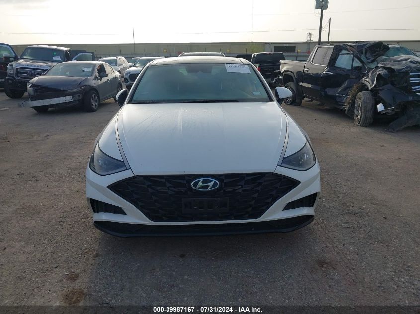 2022 Hyundai Sonata Sel VIN: KMHL14JA0NA237075 Lot: 39987167