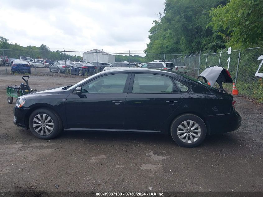 2014 Volkswagen Passat 1.8T Wolfsburg Edition VIN: 1VWAT7A39EC061122 Lot: 39987180