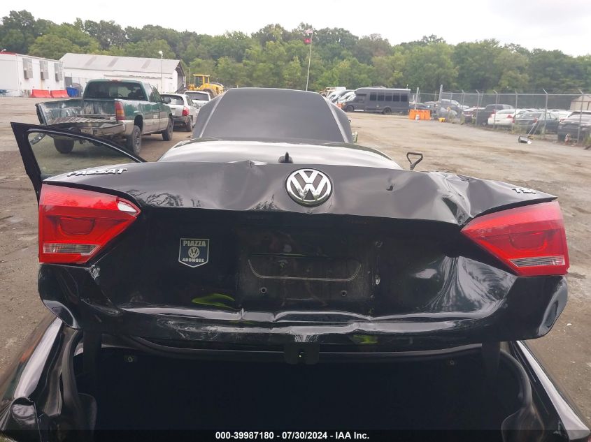 2014 Volkswagen Passat 1.8T Wolfsburg Edition VIN: 1VWAT7A39EC061122 Lot: 39987180