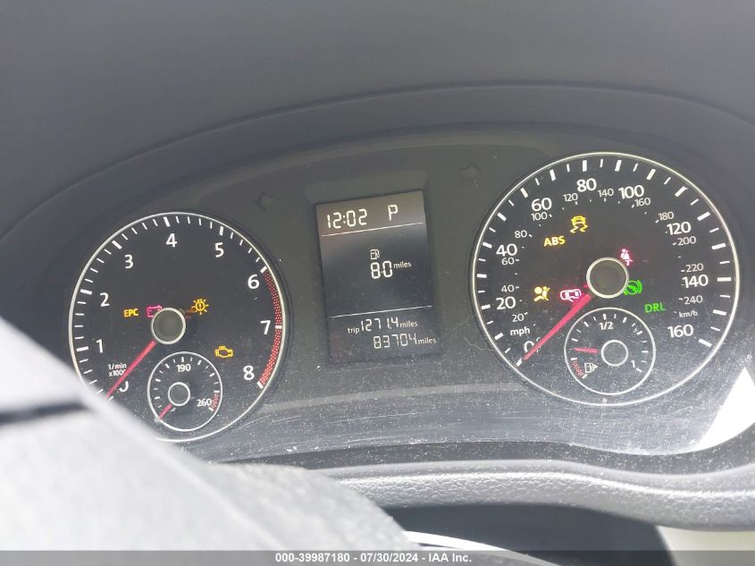 2014 Volkswagen Passat 1.8T Wolfsburg Edition VIN: 1VWAT7A39EC061122 Lot: 39987180