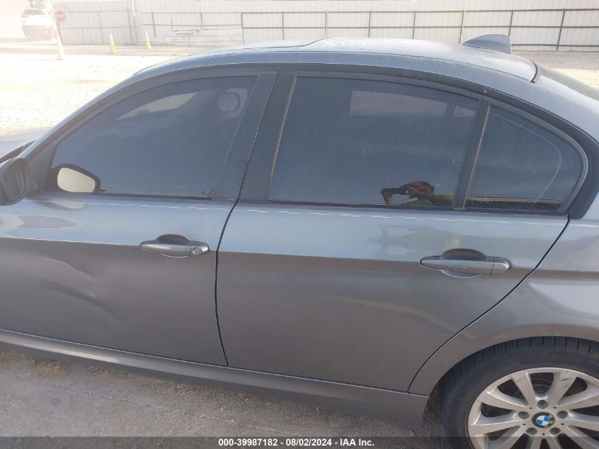 2011 BMW 328I VIN: WBAPH7C50BE460172 Lot: 39987182