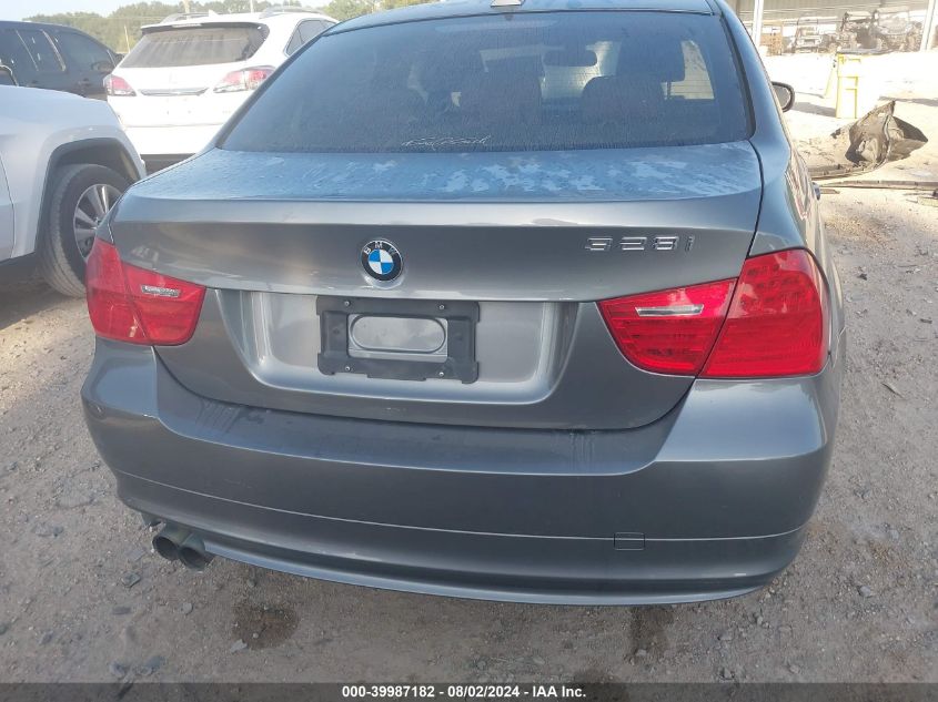 2011 BMW 328I VIN: WBAPH7C50BE460172 Lot: 39987182