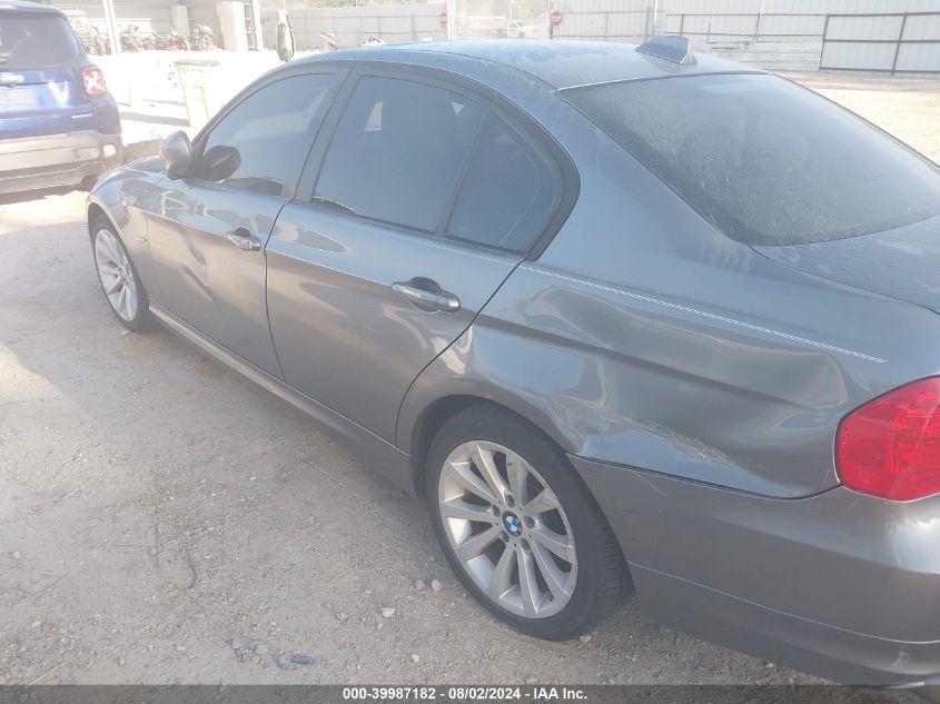 2011 BMW 328I VIN: WBAPH7C50BE460172 Lot: 39987182