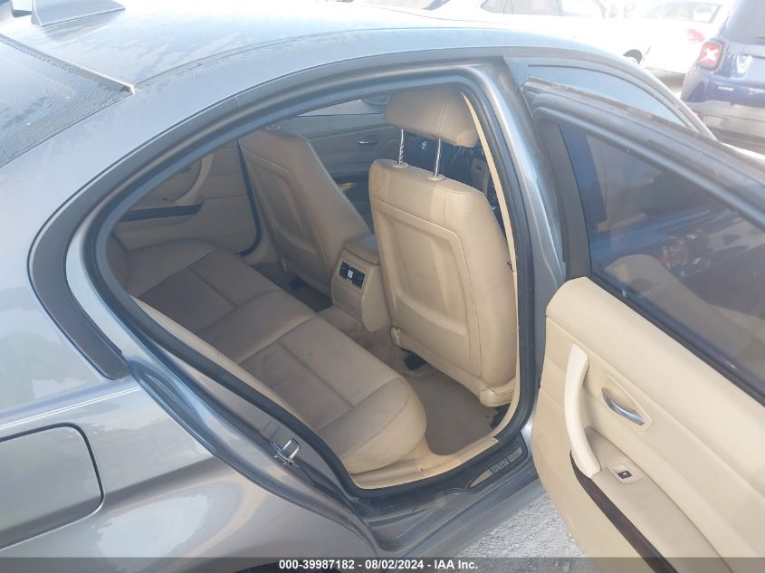 2011 BMW 328I VIN: WBAPH7C50BE460172 Lot: 39987182