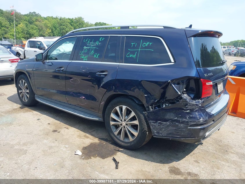 2014 Mercedes-Benz Gl 450 4Matic VIN: 4JGDF7CE9EA412768 Lot: 39987181