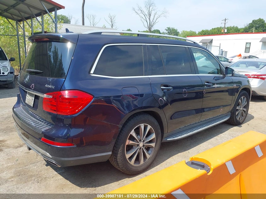 2014 Mercedes-Benz Gl 450 4Matic VIN: 4JGDF7CE9EA412768 Lot: 39987181