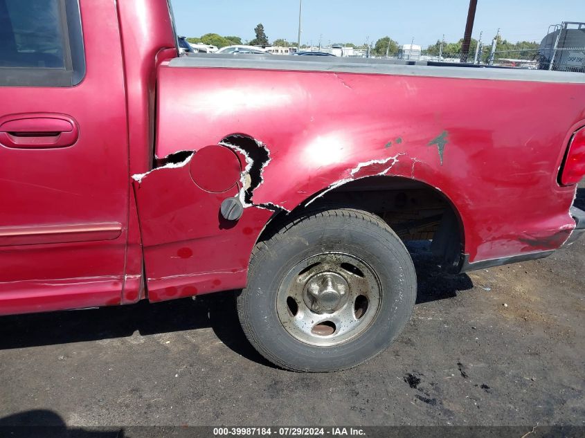 2002 Ford F-150 Lariat/Xlt VIN: 1FTRW07L02KB62997 Lot: 39987184