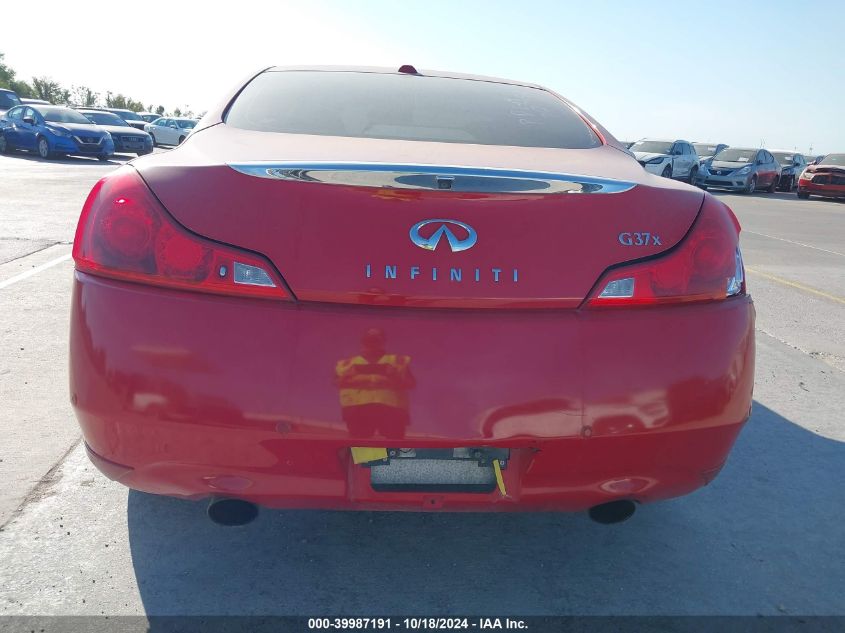 2012 Infiniti G37X VIN: JN1CV6EL5CM473557 Lot: 39987191