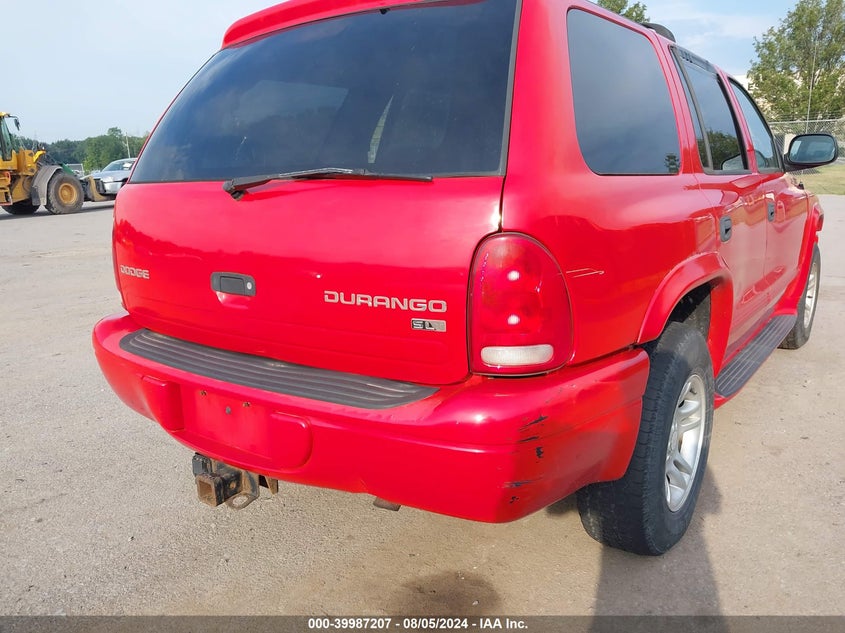 2003 Dodge Durango Slt Plus VIN: 1D8HS58N23F513666 Lot: 39987207