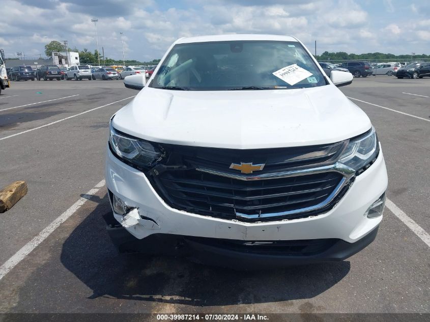 2020 Chevrolet Equinox Fwd Lt 1.5L Turbo VIN: 2GNAXKEV7L6183707 Lot: 39987214