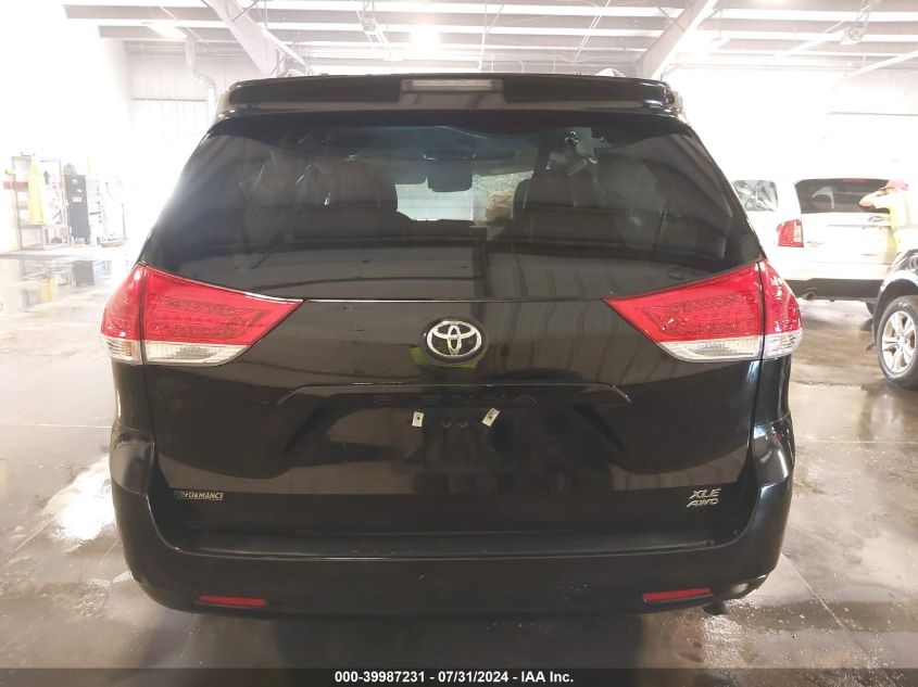 2012 Toyota Sienna Xle 7 Passenger VIN: 5TDDK3DCXCS047023 Lot: 39987231