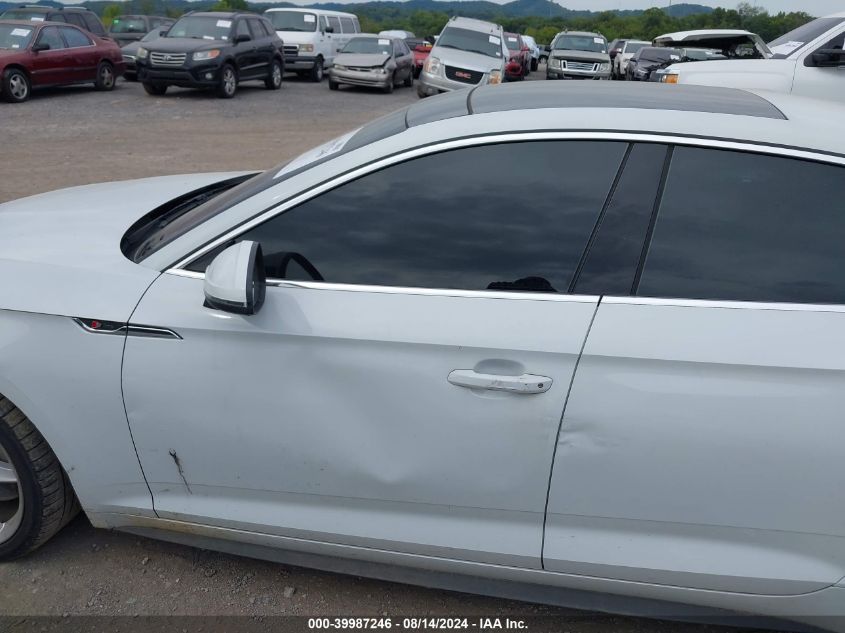 2018 Audi A5 2.0T Premium VIN: WAUENCF50JA084647 Lot: 39987246